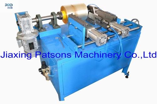 Cling film edge cutting machine